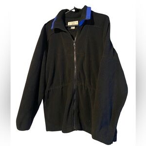 Vintage Cleo Black and Blue Lightweight Sweater